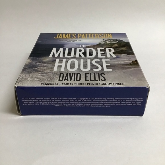 Audiobook James Patterson David Ellis The Murder House 2015 9 CDs Unabridged Car - Picture 3 of 5